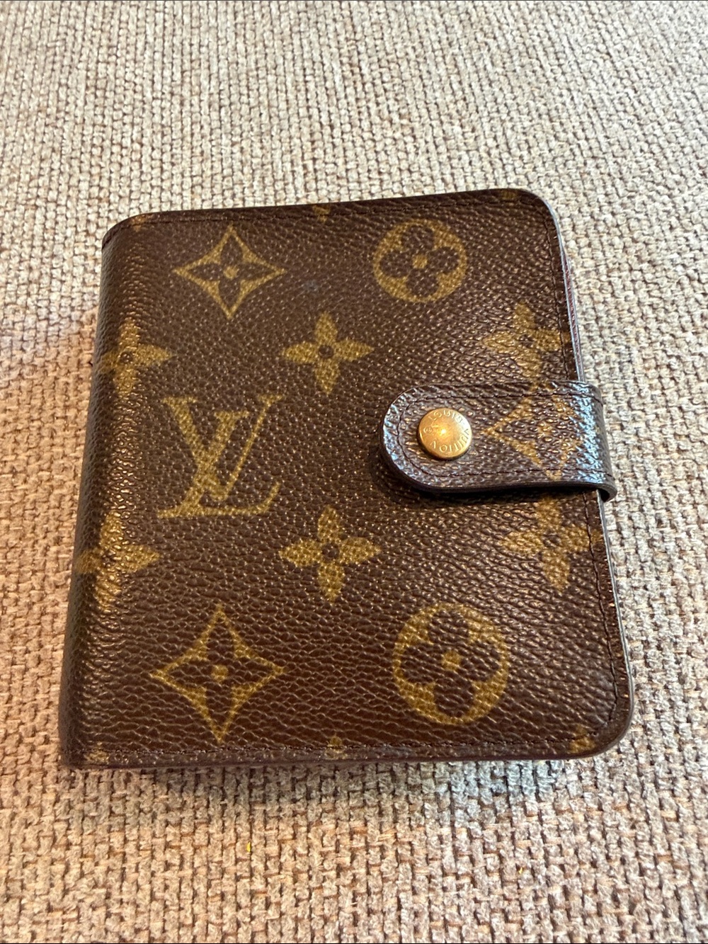 Louis Vuitton Monogram Canvas Organizer in Brown and Gold